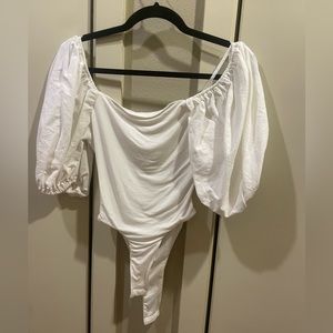 SABOSKIRT short sleeve bodysuit. Never worn. Size XS.